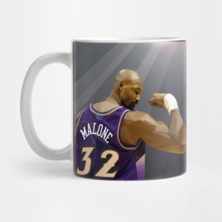 Karl Malone Low Poly Flex Mug